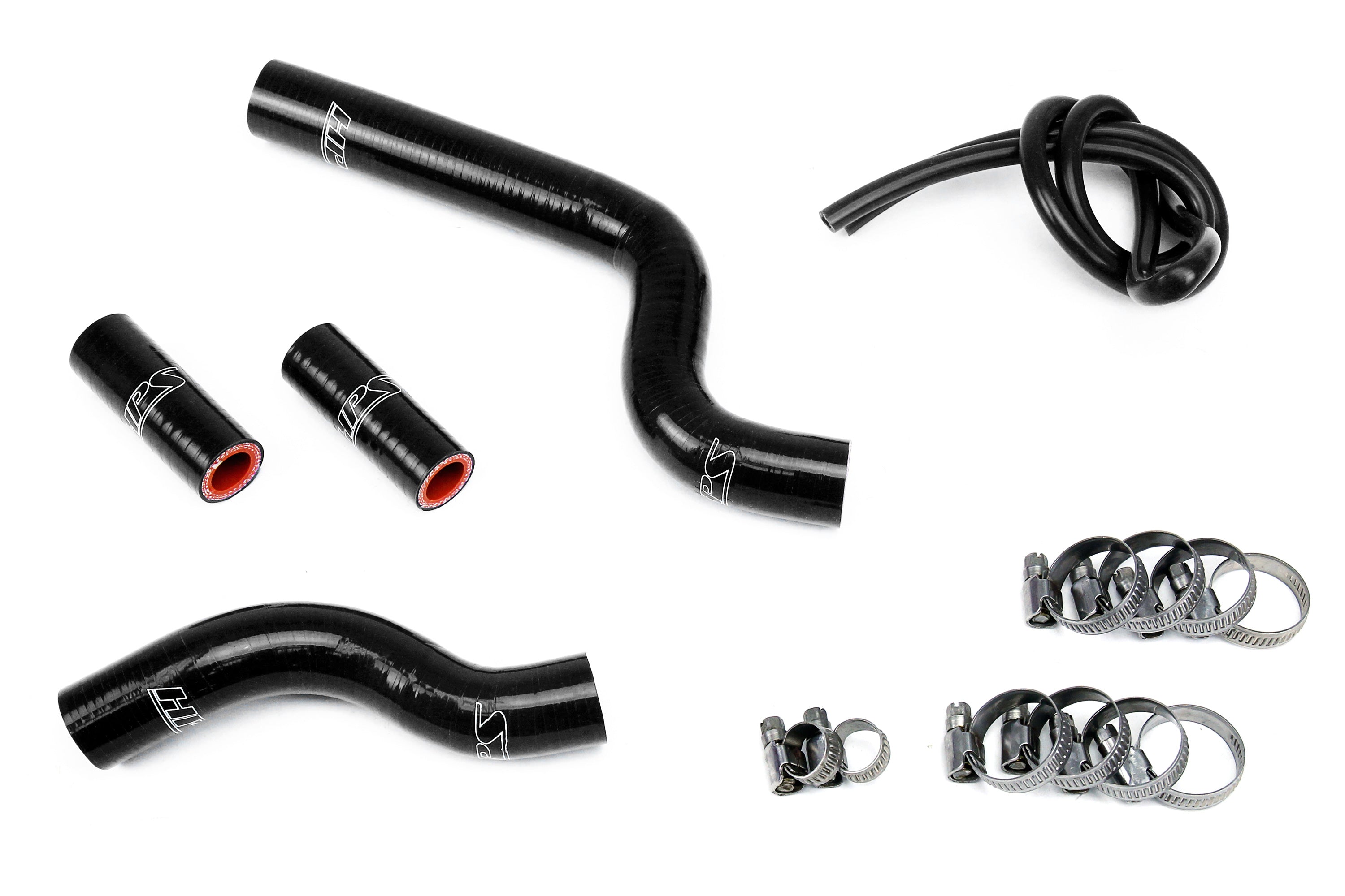 HPS Performance Hps Silicone Radiator Coolant Hose Kit 57 1756 Blk Black - 57-1756-BLK