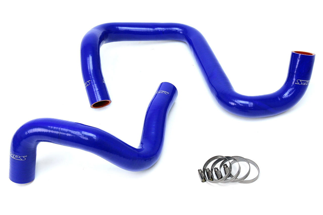 HPS Performance Hps Silicone Radiator Coolant Hose Kit 57 1285 R Blue Blue - 57-1285R-BLUE