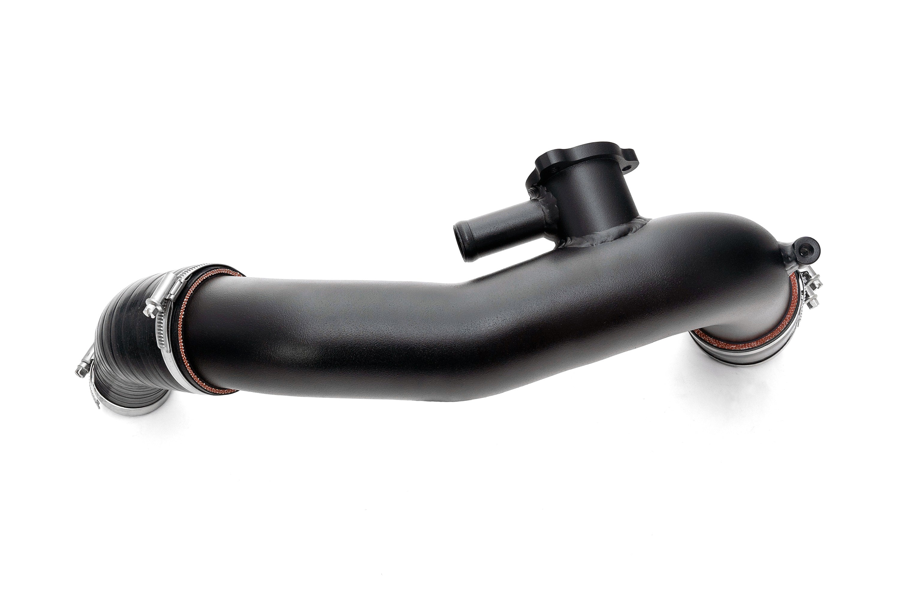 HPS Performance Hot Side Charge Pipe Kit 17-148WB Black - 17-148WB