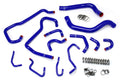 HPS Performance Hps Silicone Radiator And Heater Coolant Hose Kit 57 1581 Blue Blue - 57-1581-BLUE