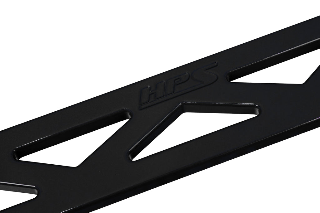 HPS Performance Front Strut Bar 42-100WB Black - 42-100WB