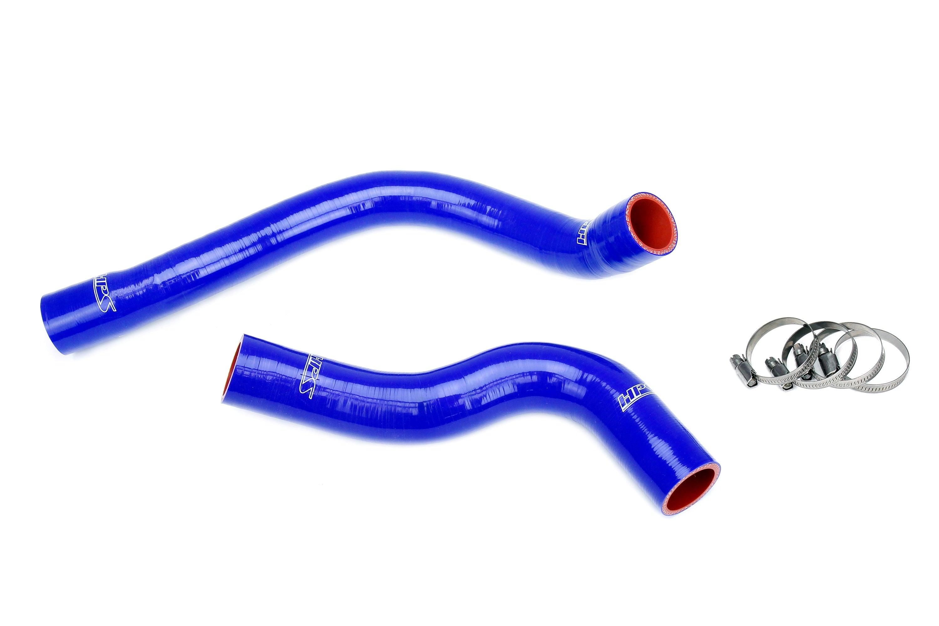 HPS Performance Hps Silicone Radiator Coolant Hose Kit 57 2035 Blue Blue - 57-2035-BLUE