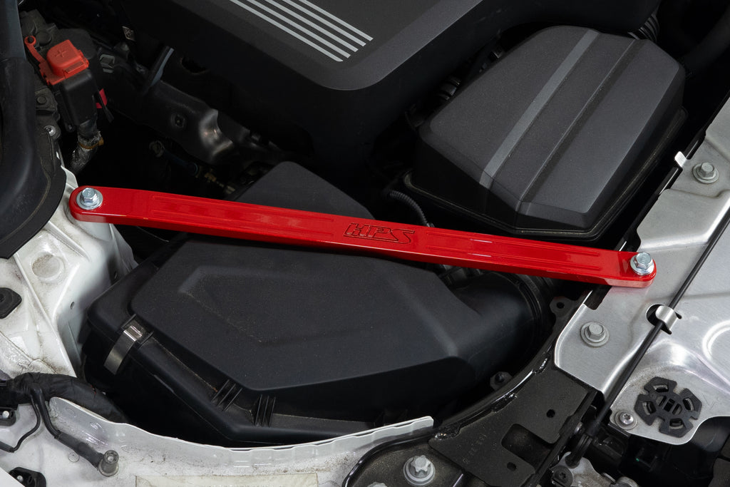 HPS Performance Front Strut Bar 42-115R Red - 42-115R