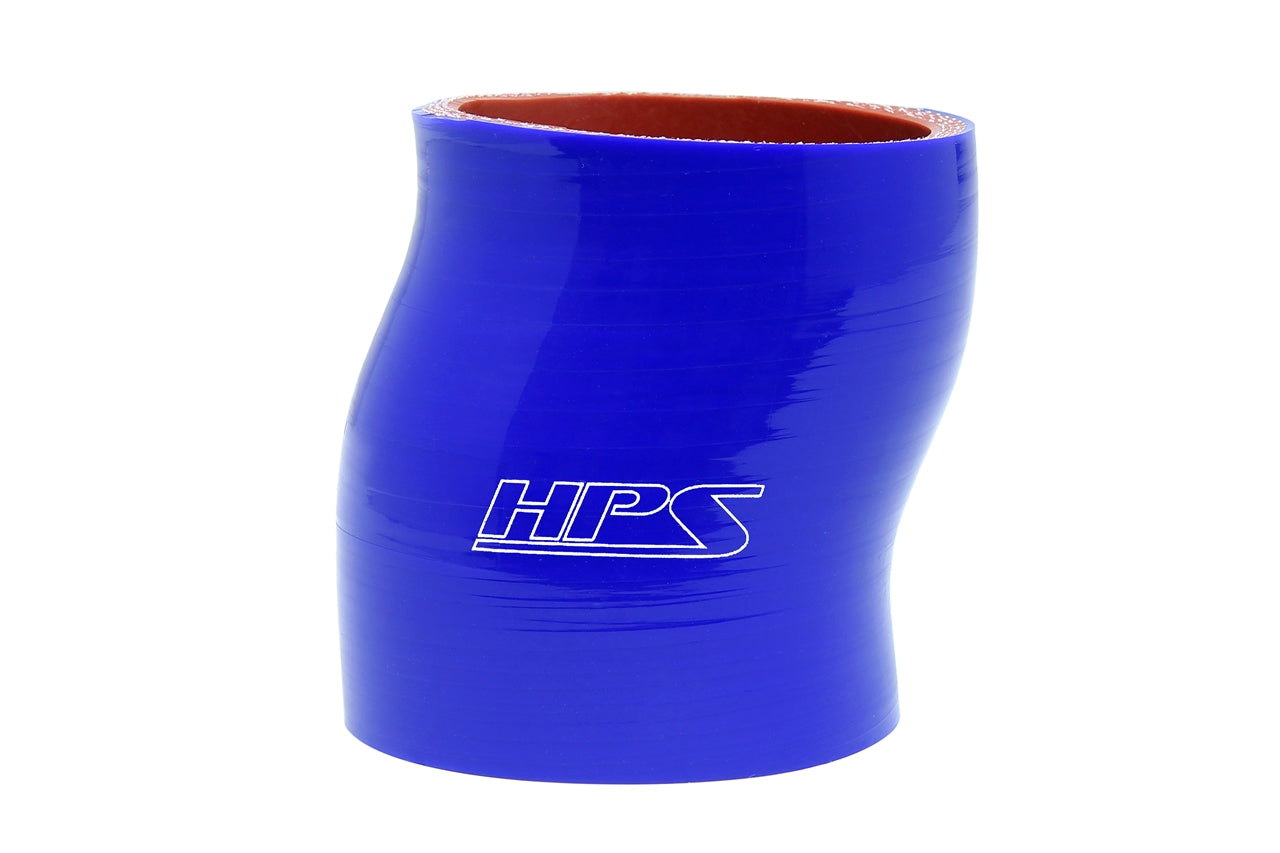 HPS Performance Hps Silicone Offset Coupler 3" Id, 3" Length Htsoc 300 Blue Blue - HTSOC-300-BLUE