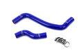 HPS Performance Hps Silicone Radiator Coolant Hose Kit 57 2124 Blue Blue - 57-2124-BLUE