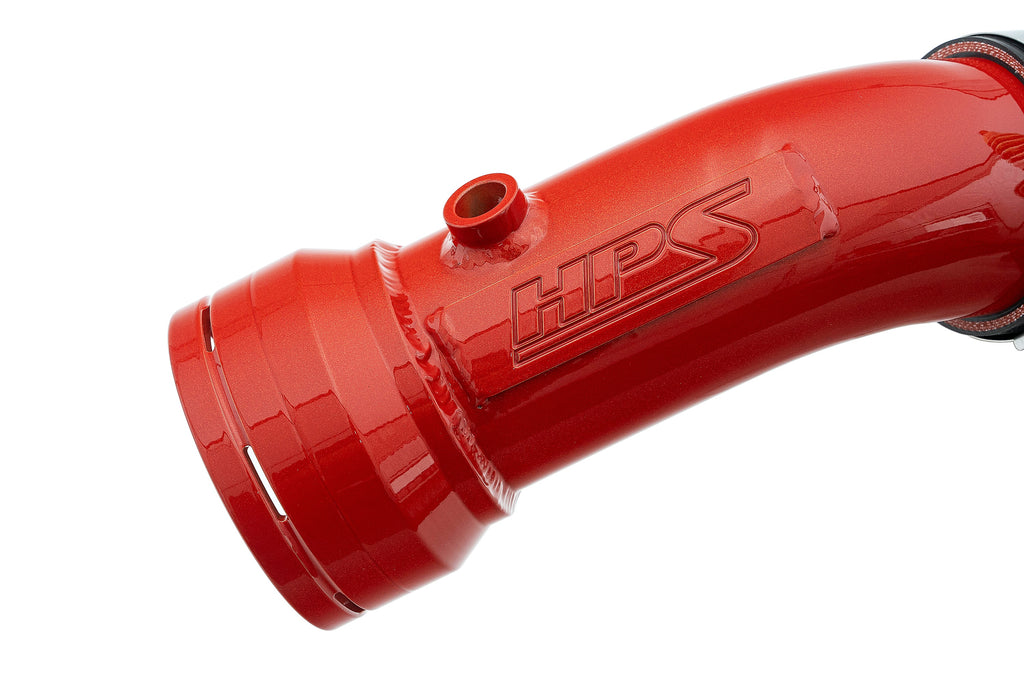 HPS Performance Cold Side Charge Pipe Kit 17-155R Red - 17-155R