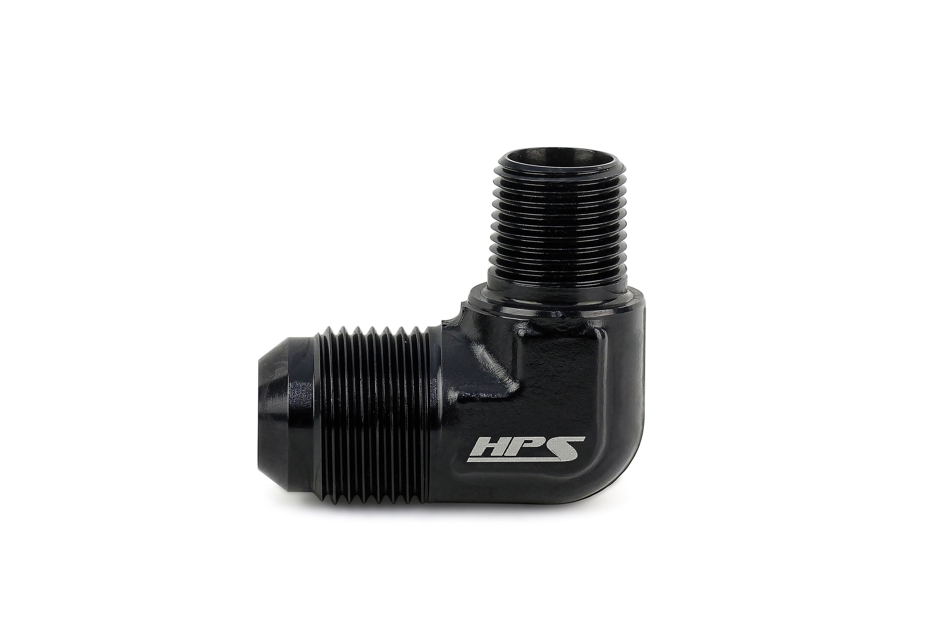 HPS Performance AN Flare -6 to 1/8 NPT 90 Degree Adapter AN822-6
