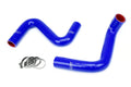 HPS Performance Hps Silicone Radiator Coolant Hose Kit 57 1957 Blue Blue - 57-1957-BLUE