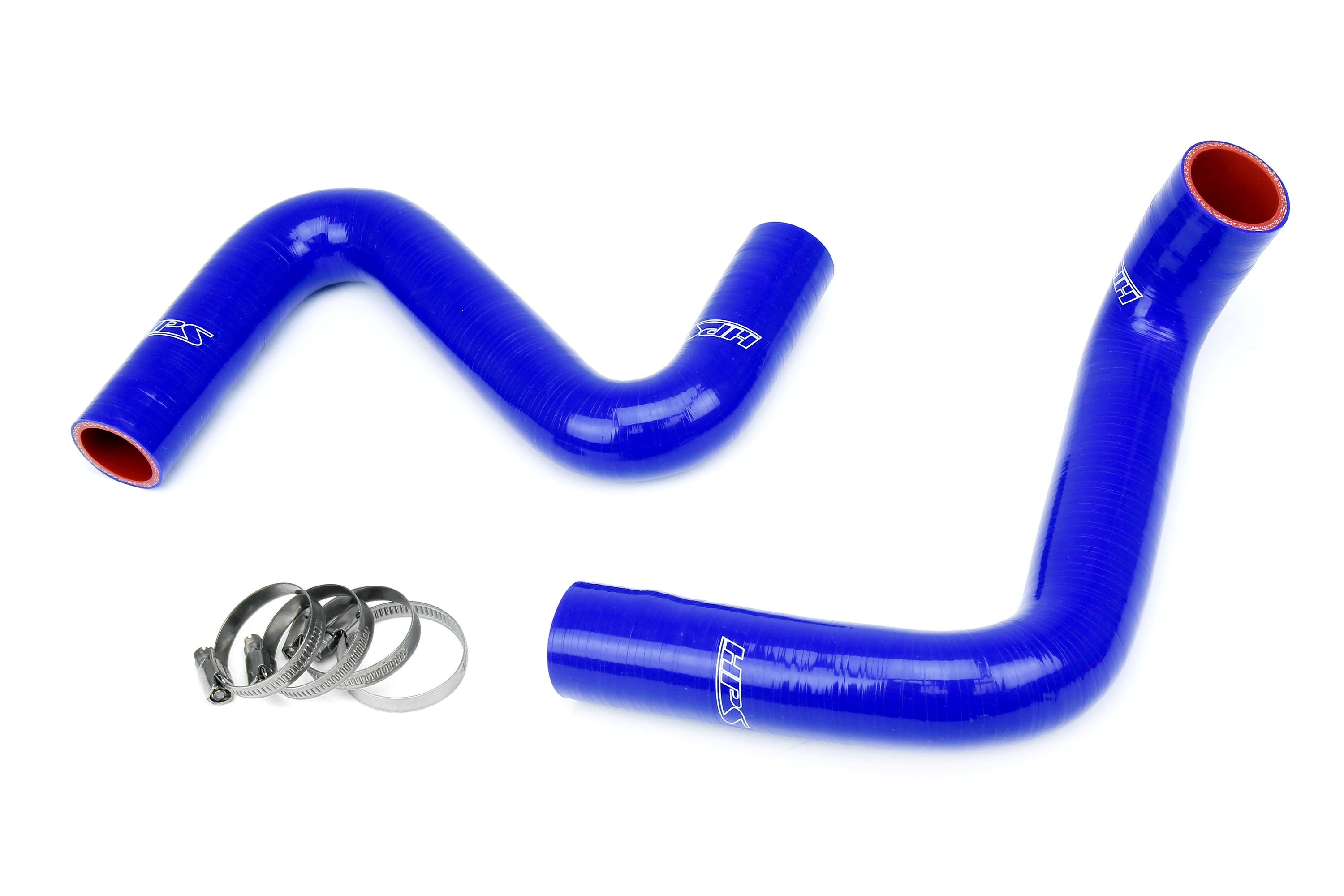 HPS Performance Hps Silicone Radiator Coolant Hose Kit 57 1957 Blue Blue - 57-1957-BLUE