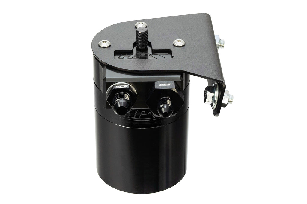HPS Performance Oil Catch Can Kit 860-010WB, Black - 860-010WB