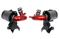 HPS Performance Air Intake Kit With Heat Shield 827-672R Red - 827-672R