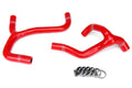 HPS Performance Hps Silicone Radiator Coolant Hose Kit 57 1238 Red Red - 57-1238-RED