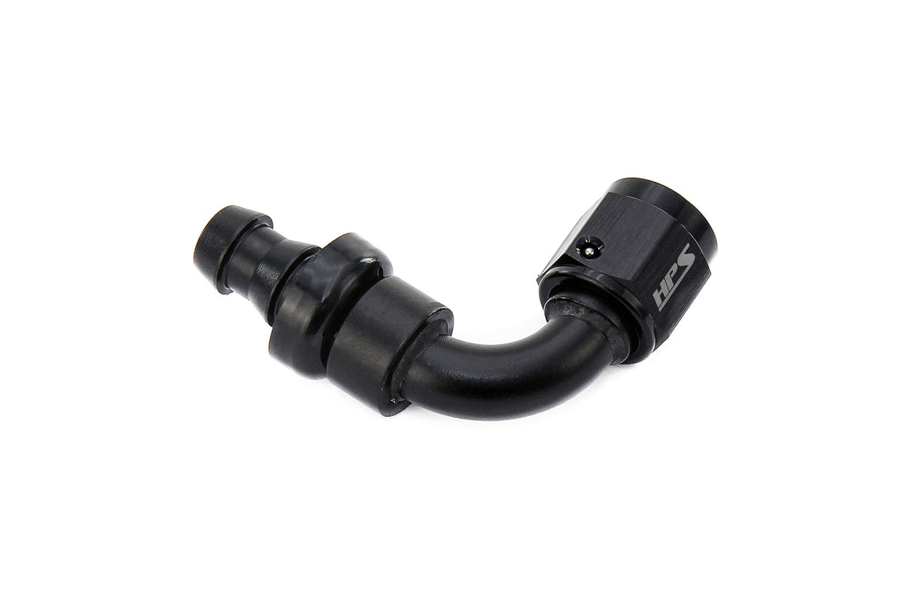HPS Performance 150 Series AN -6 Push-On 90 Degree Hose End 150-9006