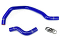 HPS Performance Hps Silicone Radiator Coolant Hose Kit 57 1018 Blue Blue - 57-1018-BLUE