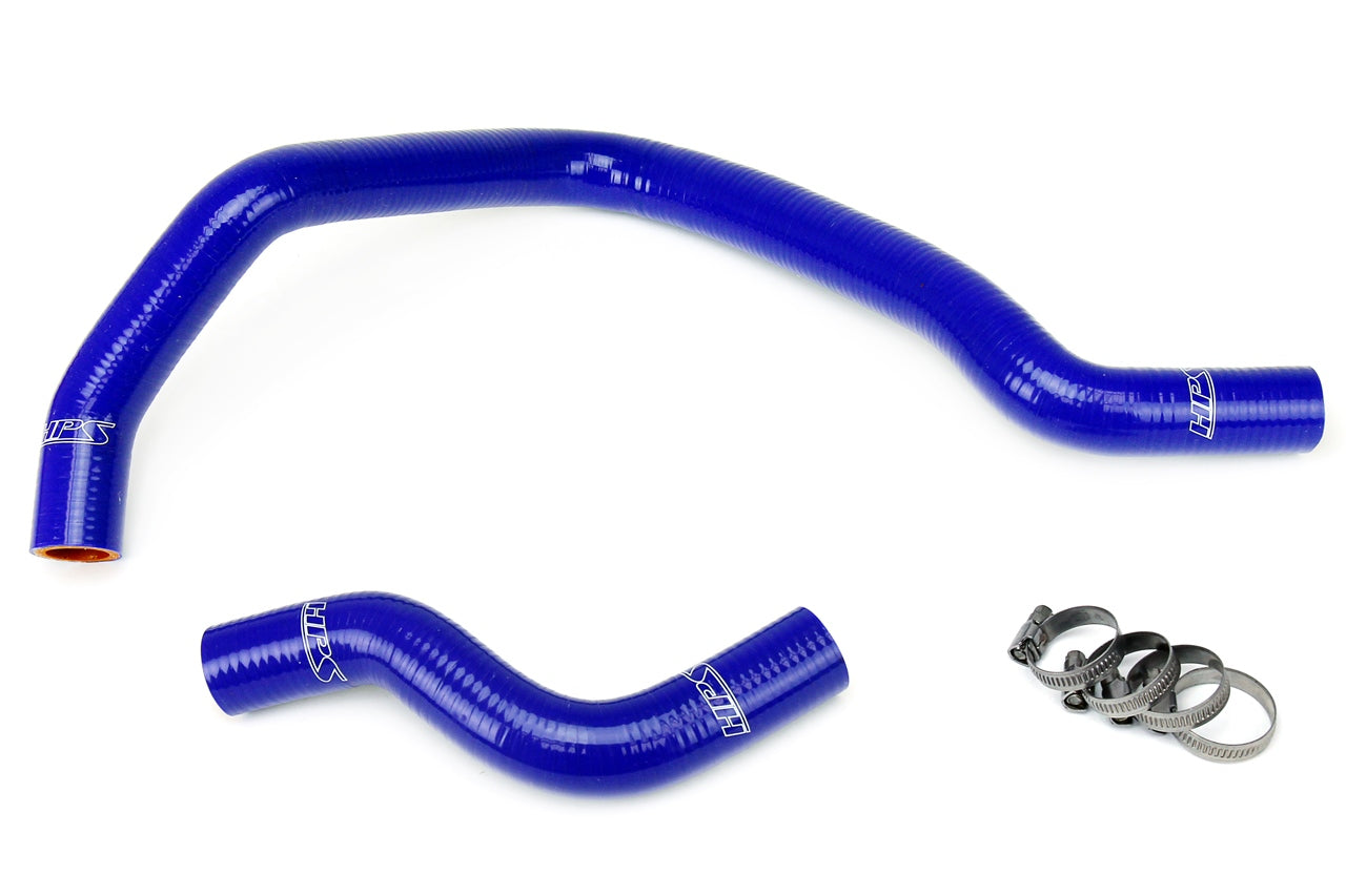 HPS Performance Hps Silicone Radiator Coolant Hose Kit 57 1018 Blue Blue - 57-1018-BLUE