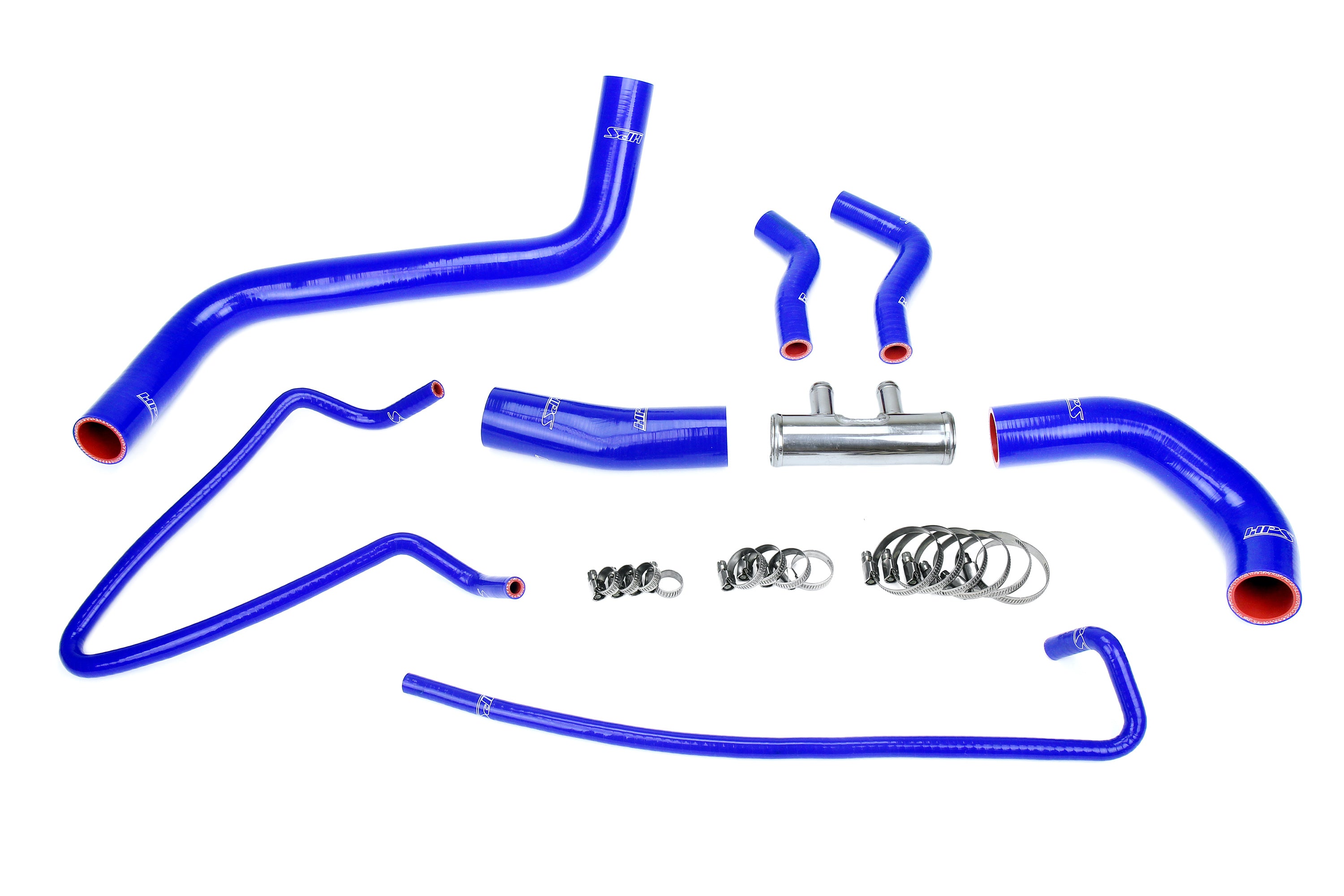 HPS Performance Hps Silicone Radiator Coolant Hose Kit 57 2064 Blue Blue - 57-2064-BLUE