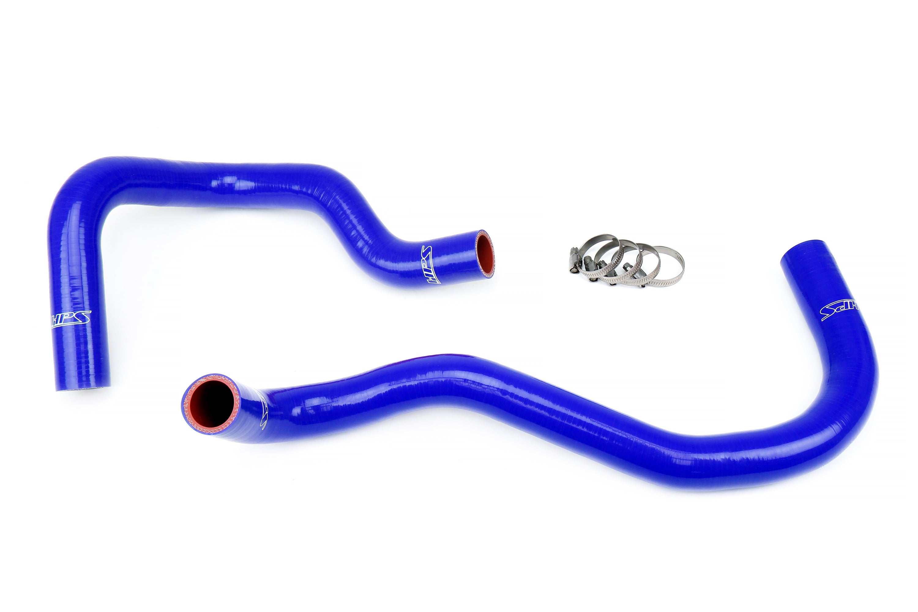 HPS Performance Hps Silicone Radiator Coolant Hose Kit 57 1921 R Blue Blue - 57-1921R-BLUE
