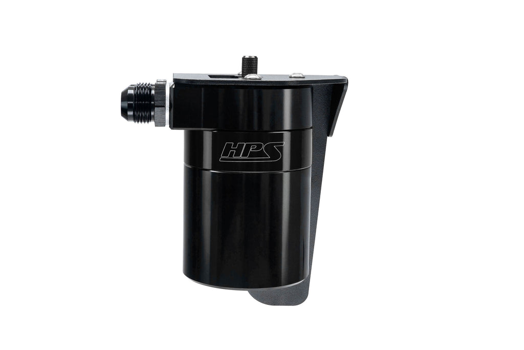 HPS Performance Oil Catch Can Kit 860-023WB, Black - 860-023WB