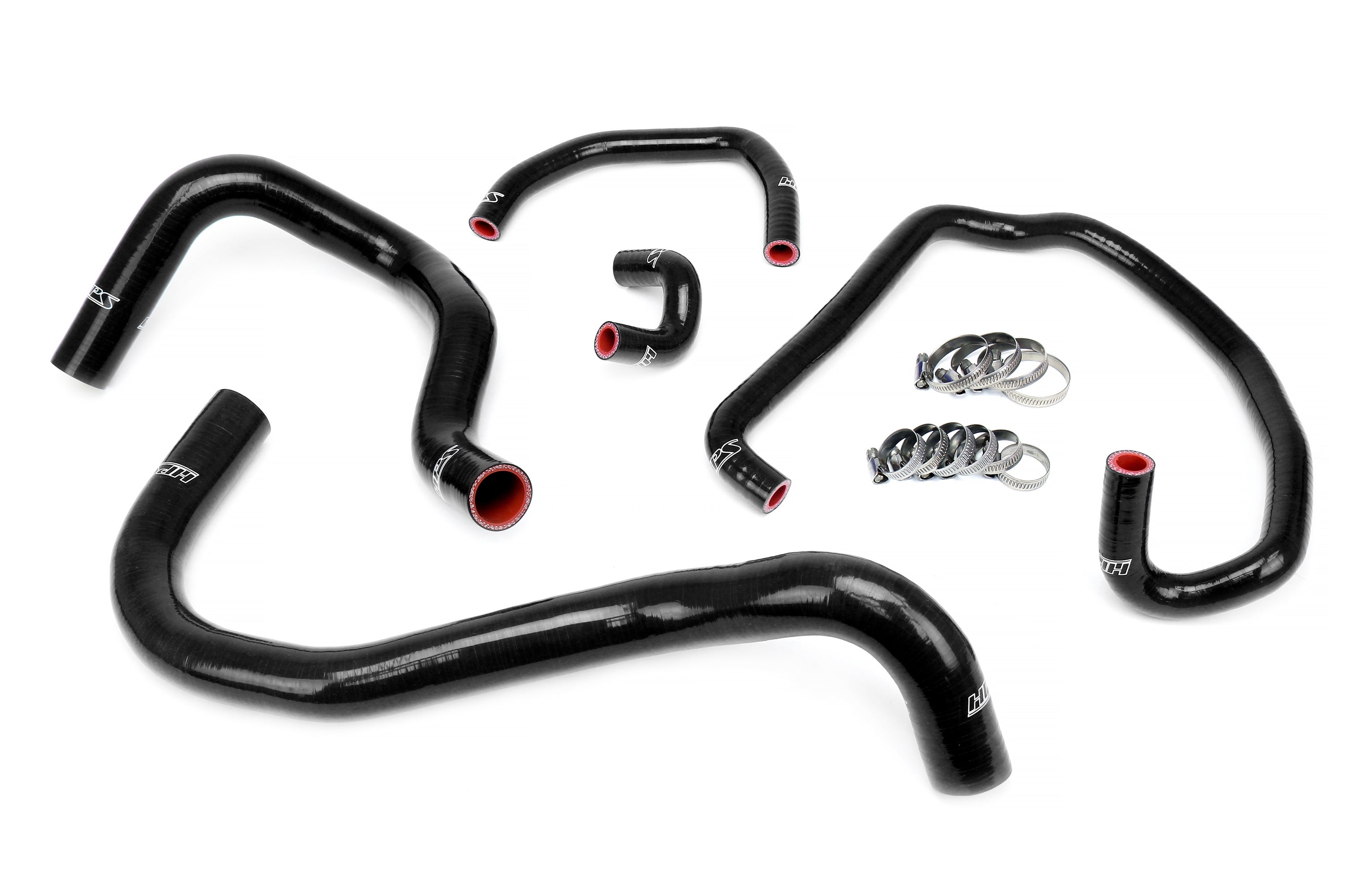 HPS Performance Hps Silicone Radiator And Heater Coolant Hose Kit 57 1921 Blk Black - 57-1921-BLK