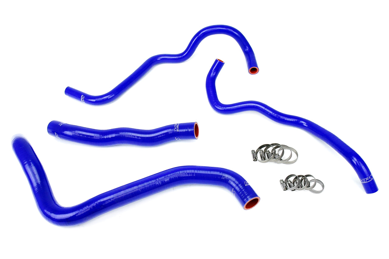HPS Performance Hps Silicone Radiator And Heater Coolant Hose Kit 57 1388 Blue Blue - 57-1388-BLUE