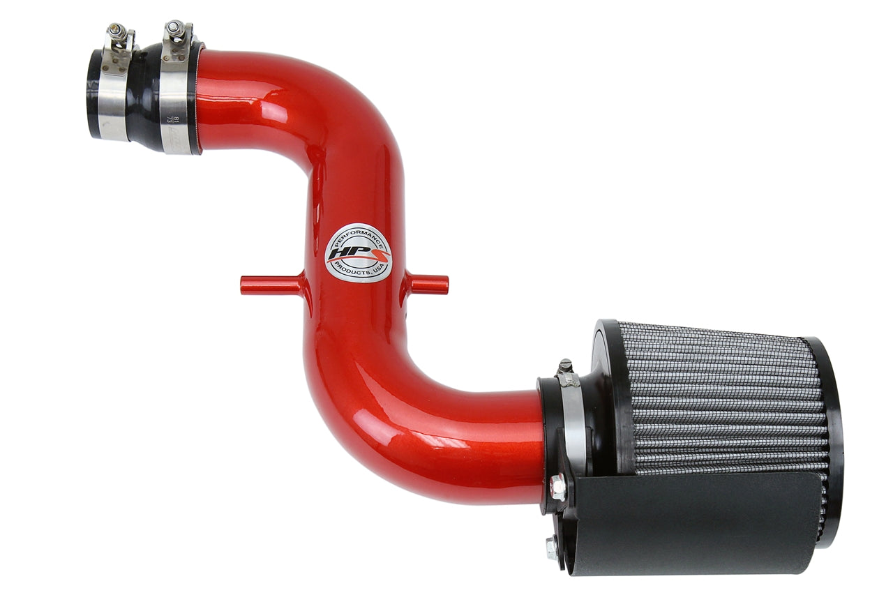 HPS Performance Air Intake Kit With Heat Shield 827-526R Red - 827-526R