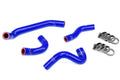 HPS Performance Hps Silicone Radiator Coolant Hose Kit 57 1824 Blue Blue - 57-1824-BLUE