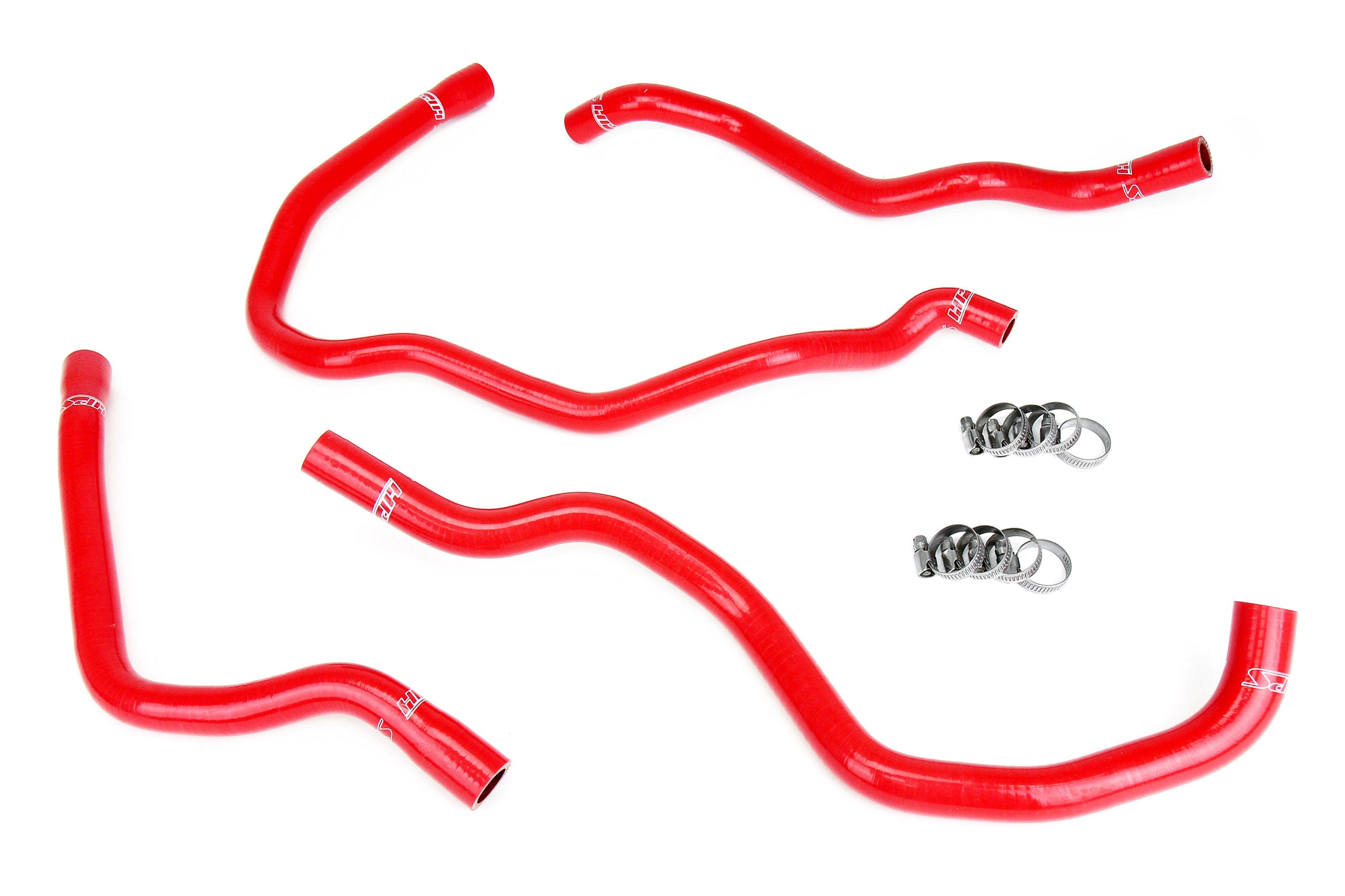 HPS Performance Hps Silicone Heater Coolant Hose Kit 57 1937 Red Red - 57-1937-RED