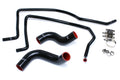 HPS Performance Hps Silicone Radiator And Heater Coolant Hose Kit 57 1498 Blk Black - 57-1498-BLK