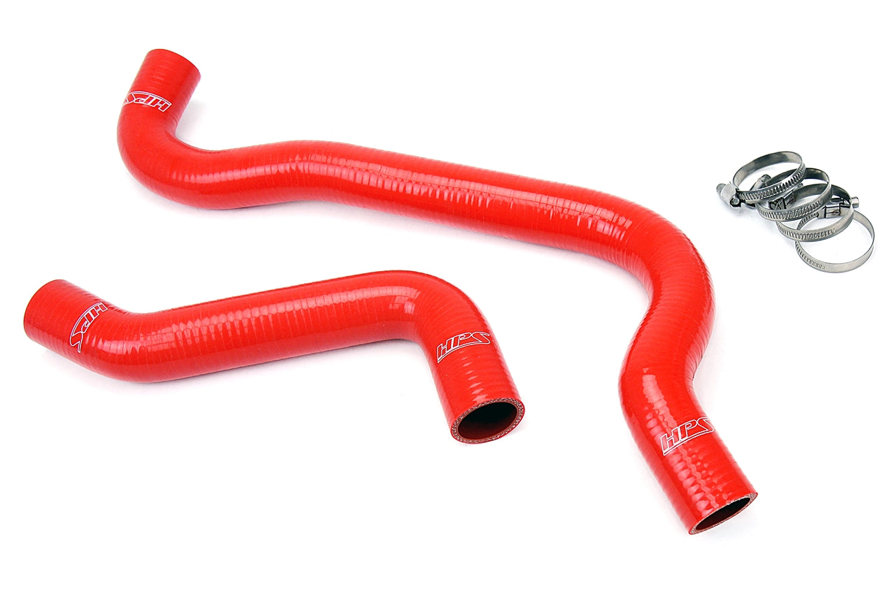 HPS Performance Hps Silicone Radiator Coolant Hose Kit 57 1009 Red Red - 57-1009-RED
