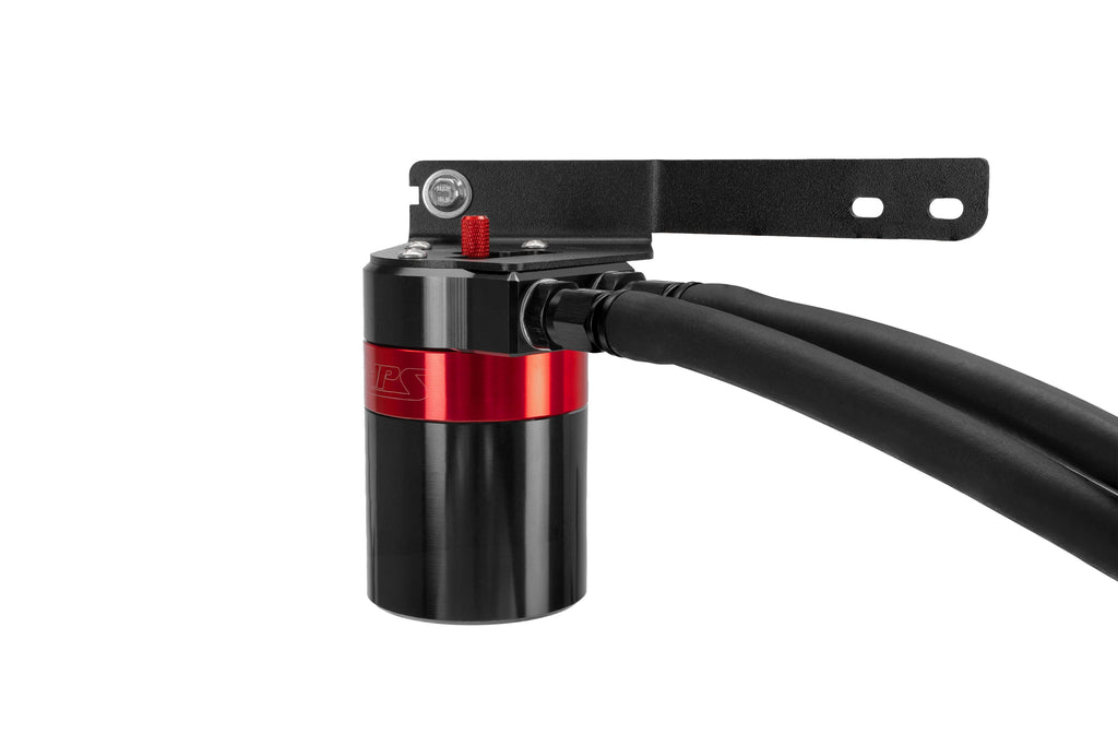 HPS Performance Oil Catch Can Kit 860-031 Red - 860-031