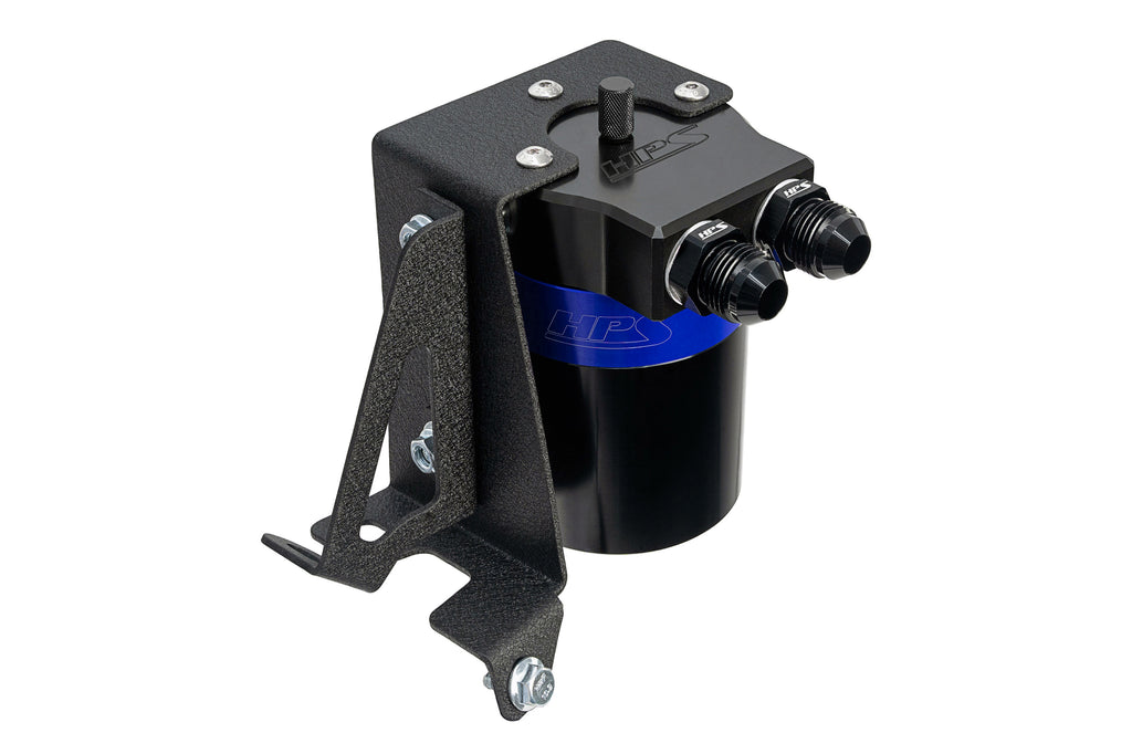 HPS Performance Oil Catch Can Kit 860-005BL, Blue - 860-005BL