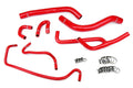 HPS Performance Hps Silicone Radiator And Heater Coolant Hose Kit 57 1506 Red Red - 57-1506-RED