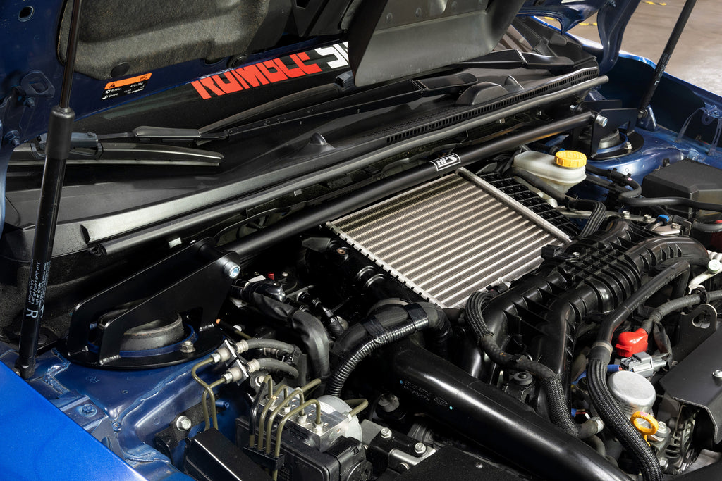 HPS Performance Front Strut Bar 42-116WB Black - 42-116WB