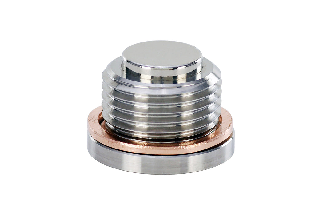 HPS Performance Hps Stainless Steel Magnetic Oil Drain Plug M18 X 1.50, Mdp M18x150 - MDP-M18x150