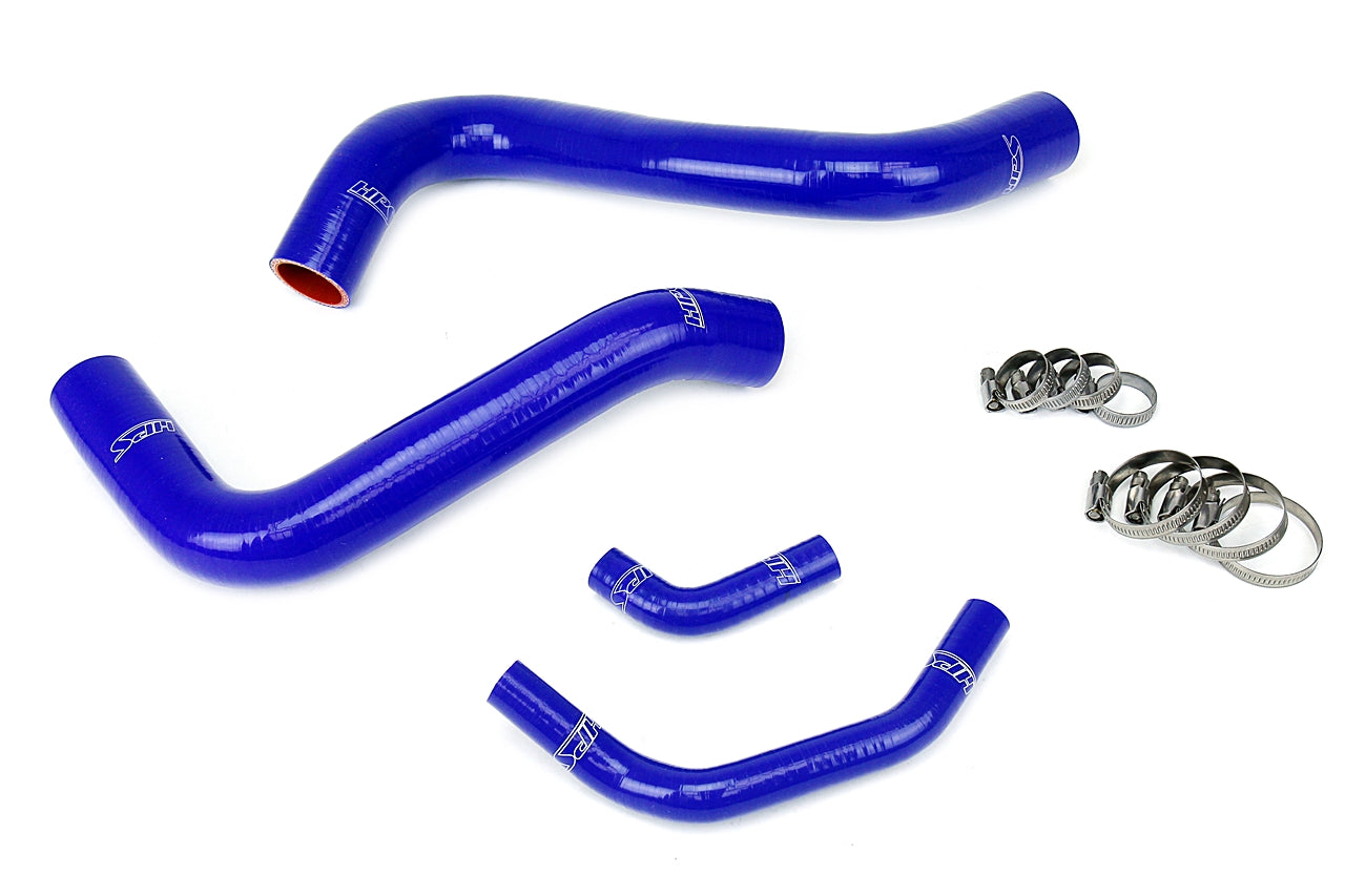 HPS Performance Hps Silicone Radiator Coolant Hose Kit 57 1467 R Blue Blue - 57-1467R-BLUE