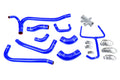 HPS Performance Hps Silicone Radiator And Expansion Tank Coolant Hose Kit 57 2069 Blue Blue - 57-2069-BLUE