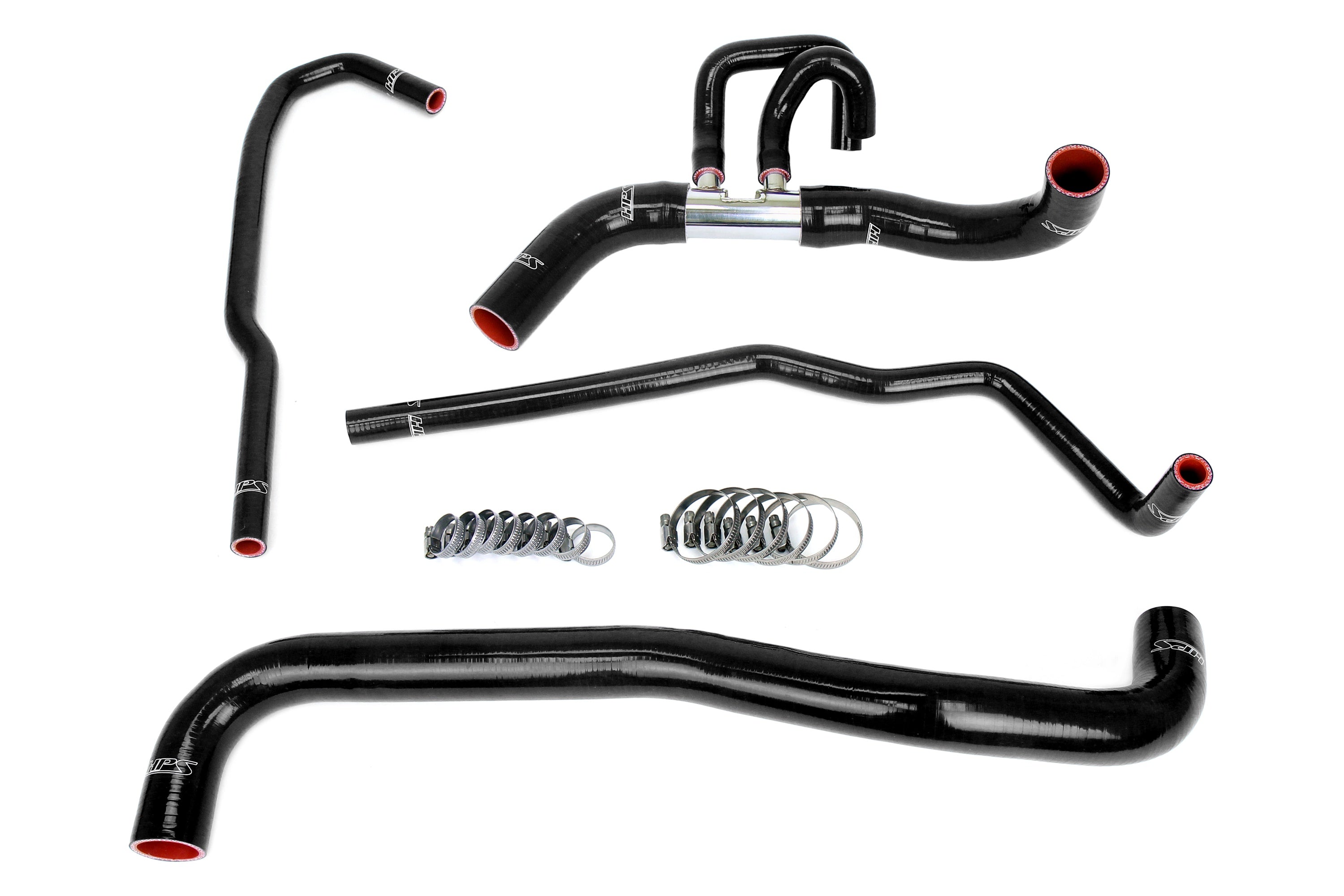 HPS Performance Hps Silicone Radiator Coolant Hose Kit 57 2090 Blk Black - 57-2090-BLK