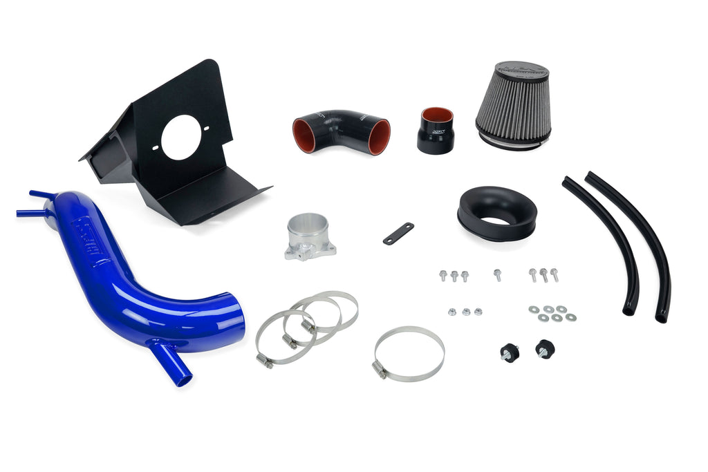 HPS Performance Air Intake Kit With Heat Shield and Turbo Inlet 827-797BL Blue - 827-797BL