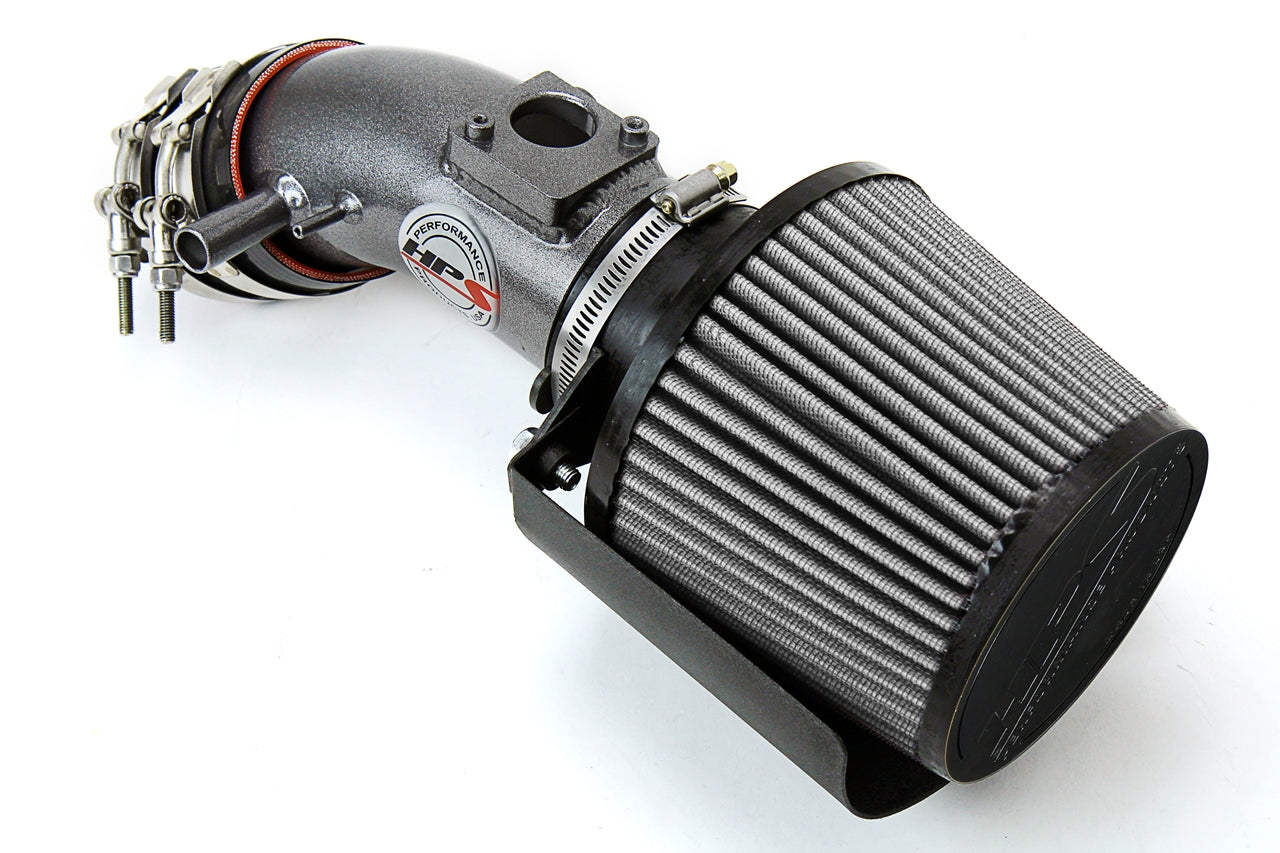 HPS Performance Air Intake Kit With Heat Shield 827-534GM Gunmetal - 827-534GM