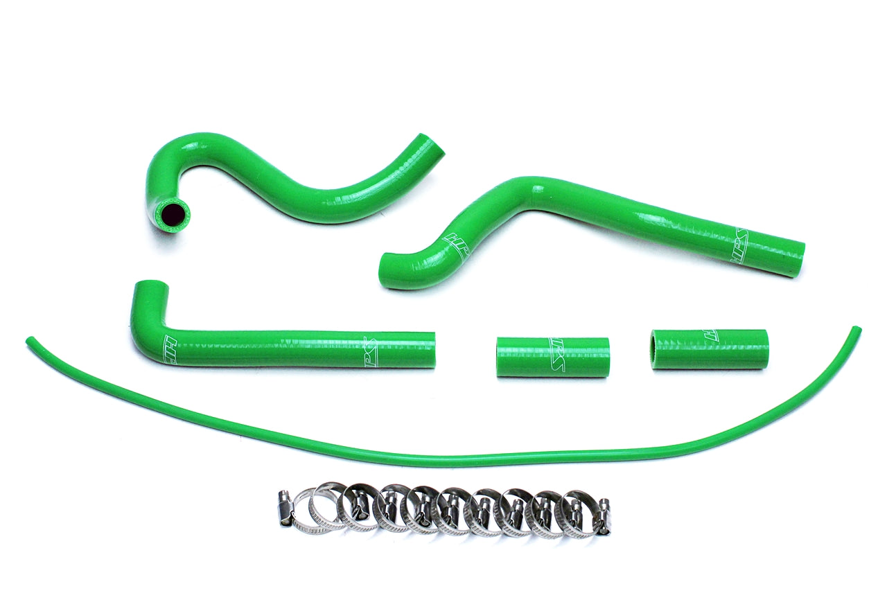 HPS Performance Hps Silicone Radiator Coolant Hose Kit 57 1505 Grn Green - 57-1505-GRN