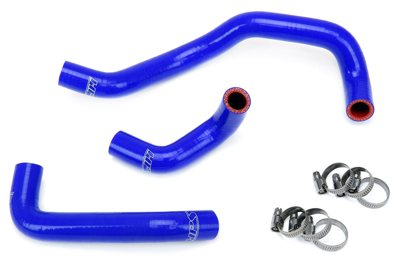 HPS Performance Hps Silicone Heater Coolant Hose Kit 57 1397 Blue Blue - 57-1397-BLUE