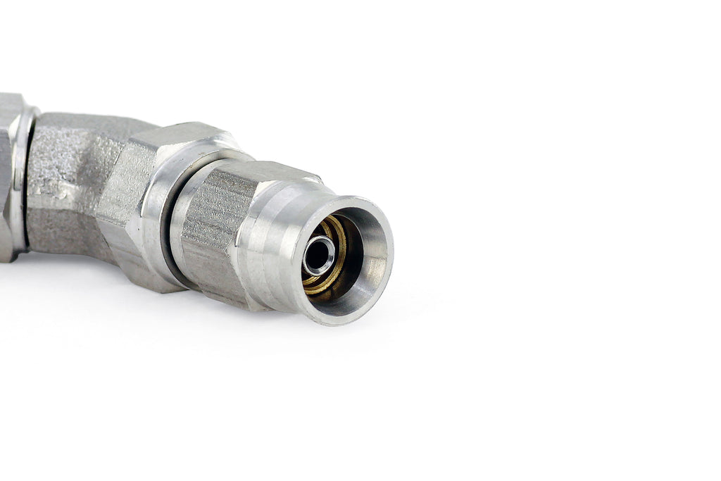 HPS Performance 350 Series AN -3 Push-On 45 Degree Hose End 350-4503SS