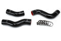 HPS Performance Hps Silicone Radiator Coolant Hose Kit 57 1218 Blk Black - 57-1218-BLK