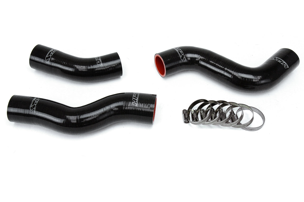 HPS Performance Hps Silicone Radiator Coolant Hose Kit 57 1218 Blk Black - 57-1218-BLK