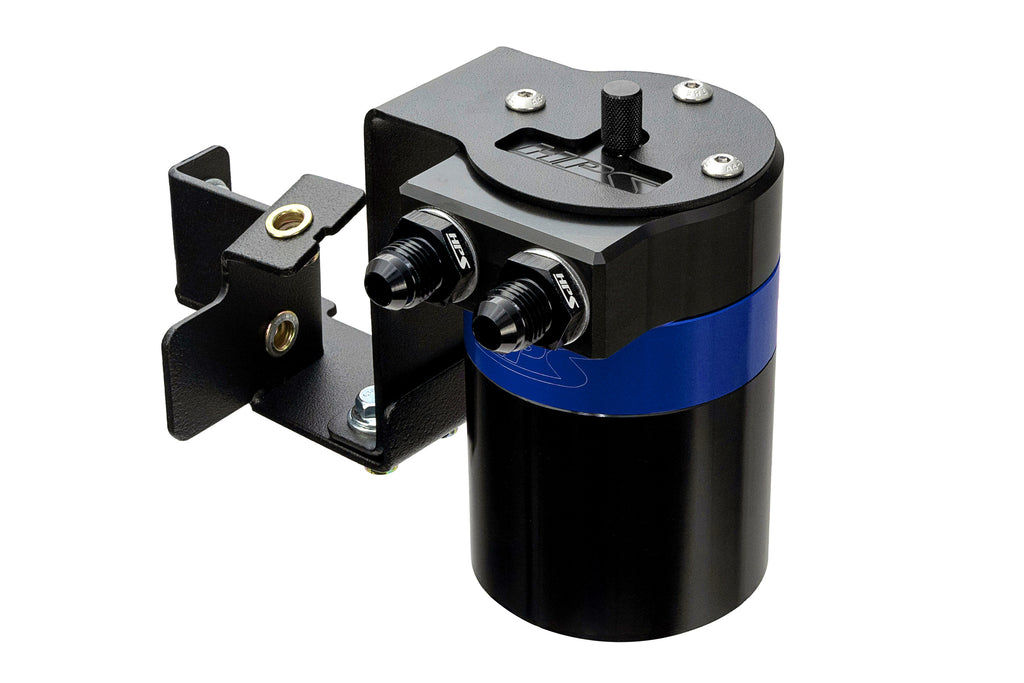 HPS Performance Oil Catch Can Kit 860-012BL, Blue - 860-012BL