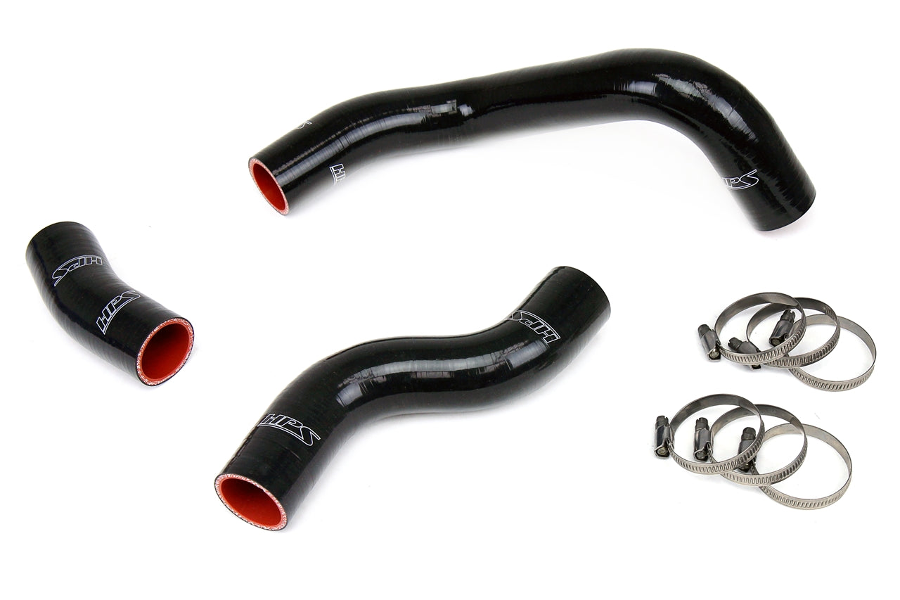 HPS Performance Hps Silicone Radiator Coolant Hose Kit 57 1226 Blk Black - 57-1226-BLK