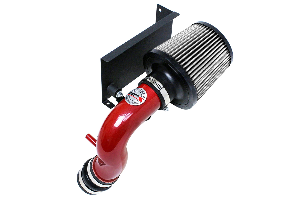 HPS Performance Air Intake Kit With Heat Shield 827-544R Red - 827-544R