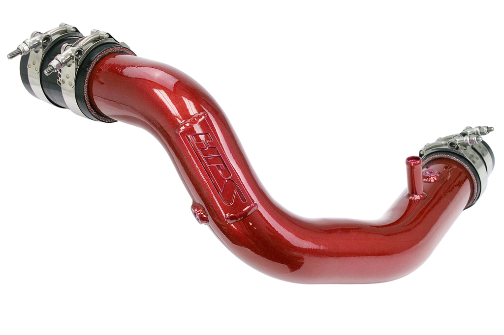 HPS Performance Hot Side Charge Pipe Kit 17-122R Red - 17-122R