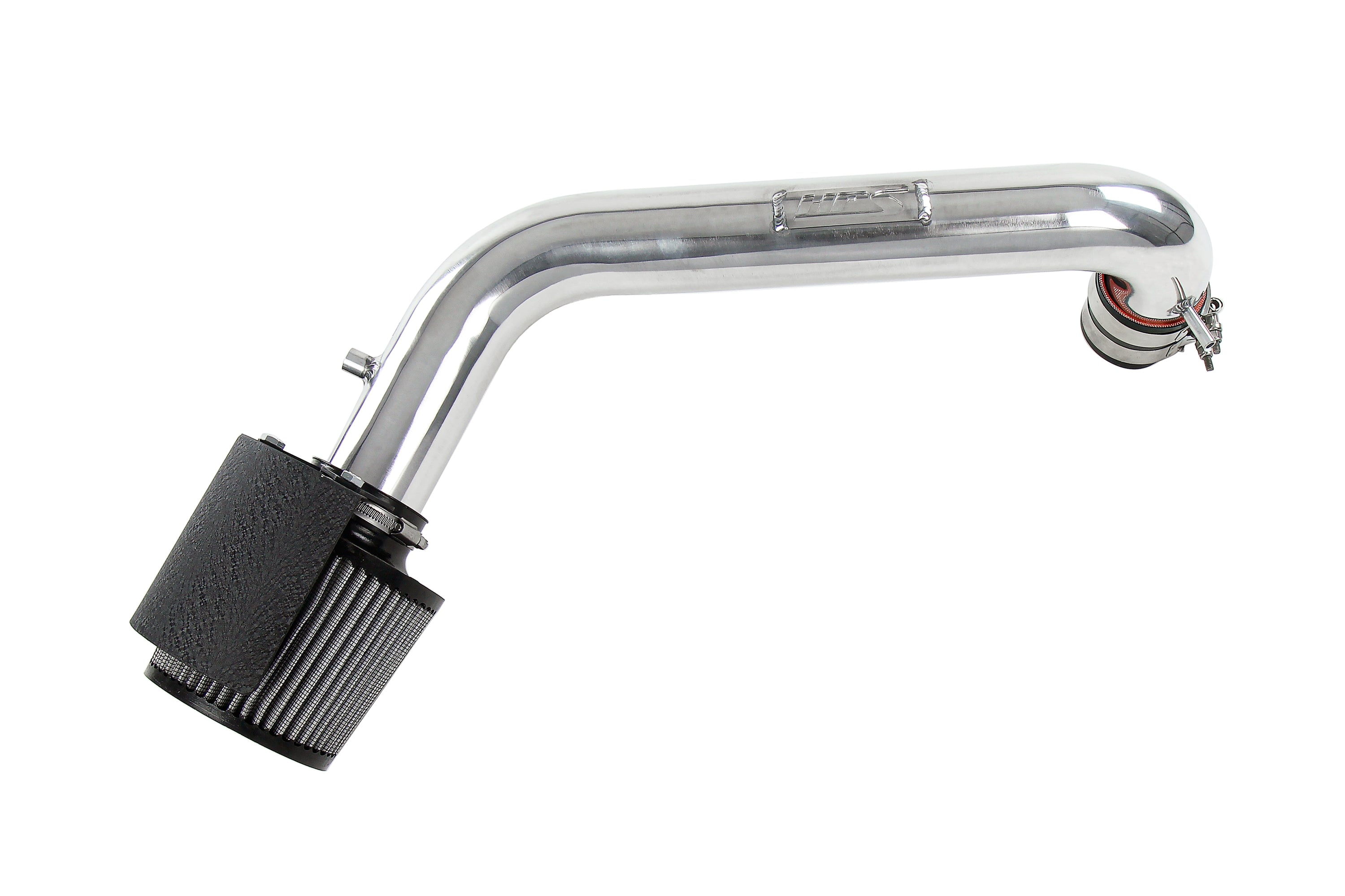 HPS Performance Air Intake Kit With Heat Shield 827-408P Polished - 827-408P