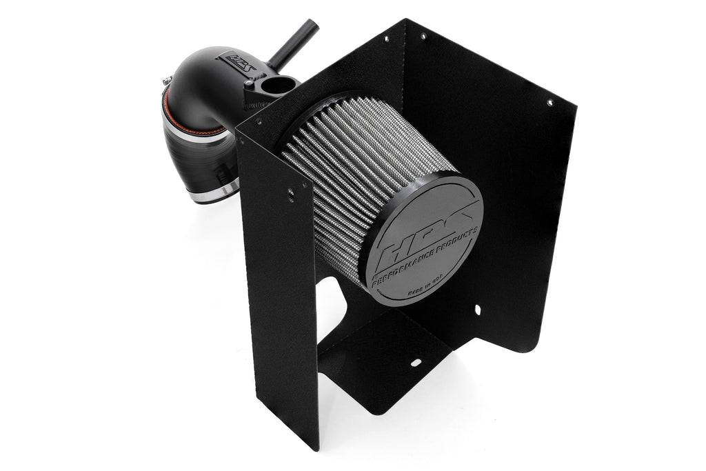 HPS Performance Air Intake Kit With Heat Shield 827-768WB Black - 827-768WB